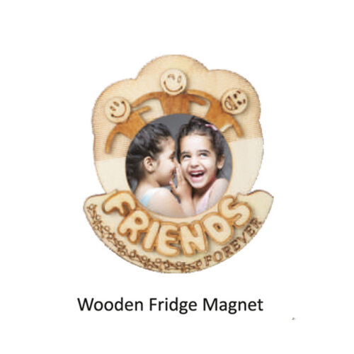 Wooden Fridge Magnet – A