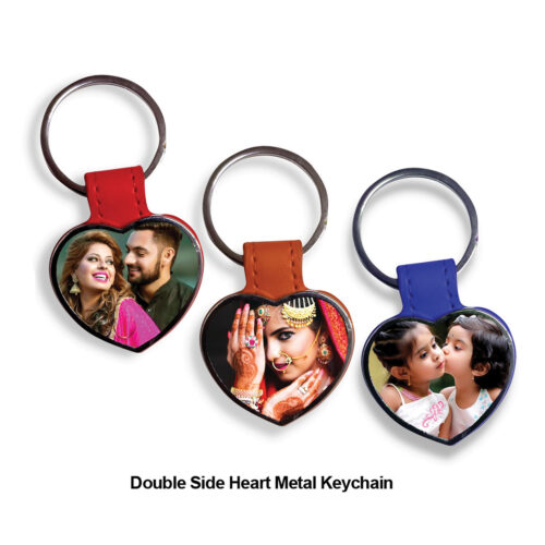 Double Side Metal Keychain Heat