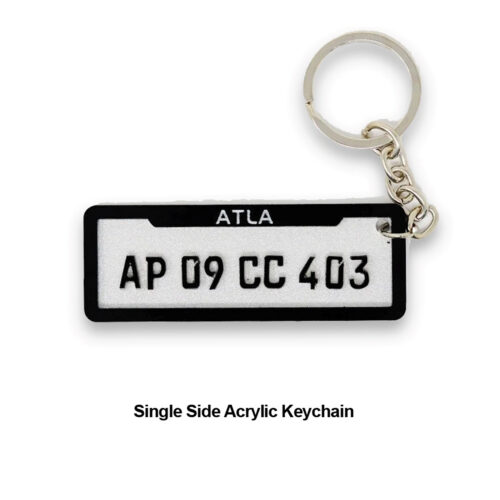Single Side Acrylic Keychain – C